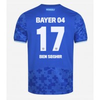 Stroje piłkarskie Bayer Leverkusen Eliesse Ben Seghir #17 Koszulka Trzeciej 2025-26 Krótki Rękaw